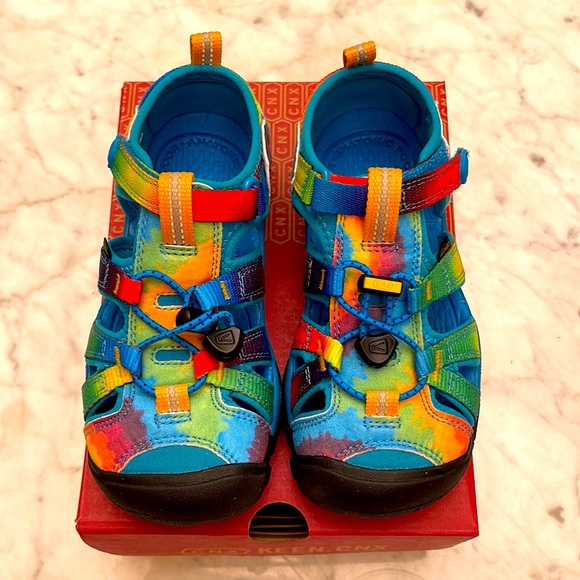 Keen Other - Final sale - New keen vivid blue/original tie dye shoes for kids